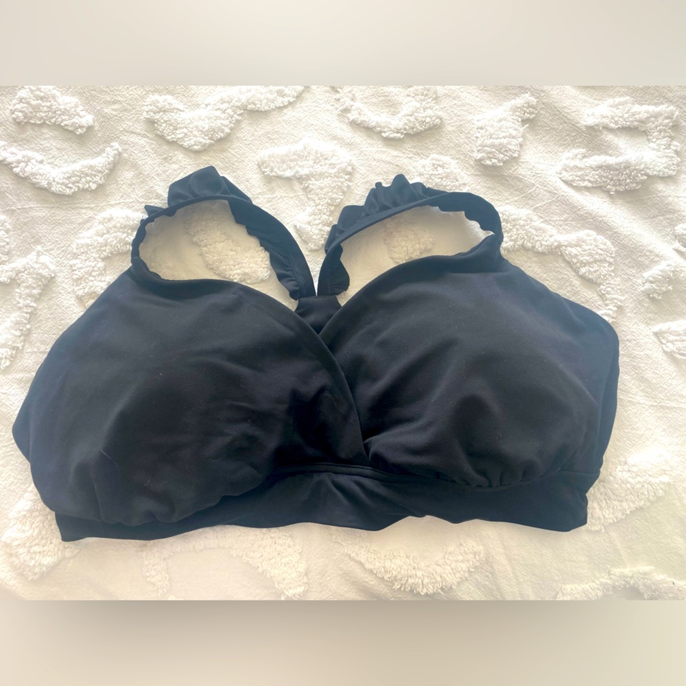 OFFline by Aerie like new black sports bra